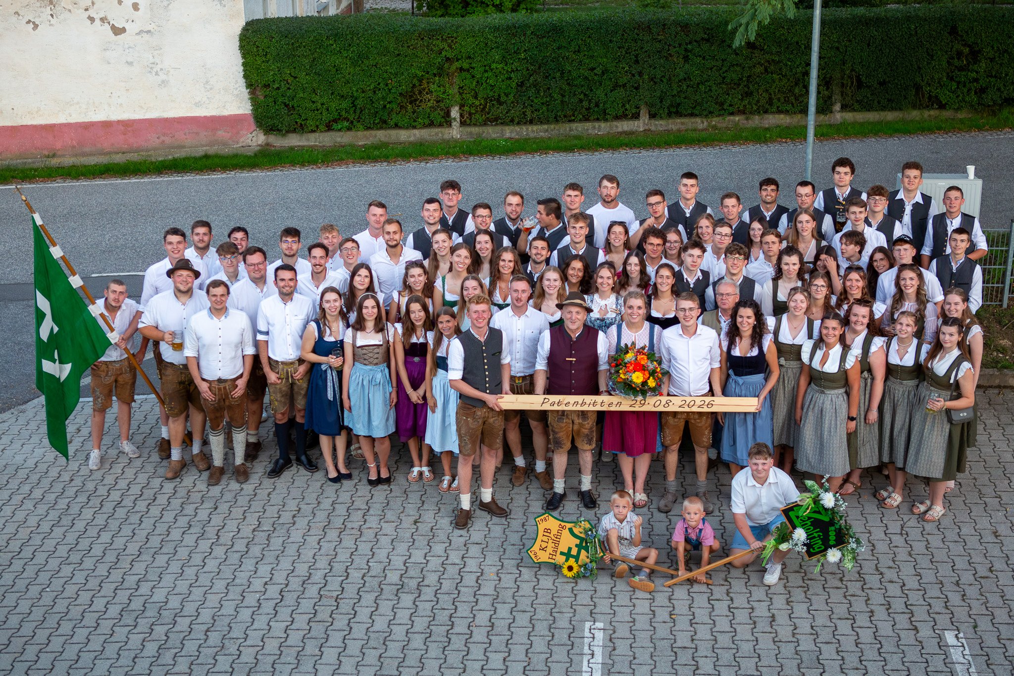 Patenbitten Gruppenfoto