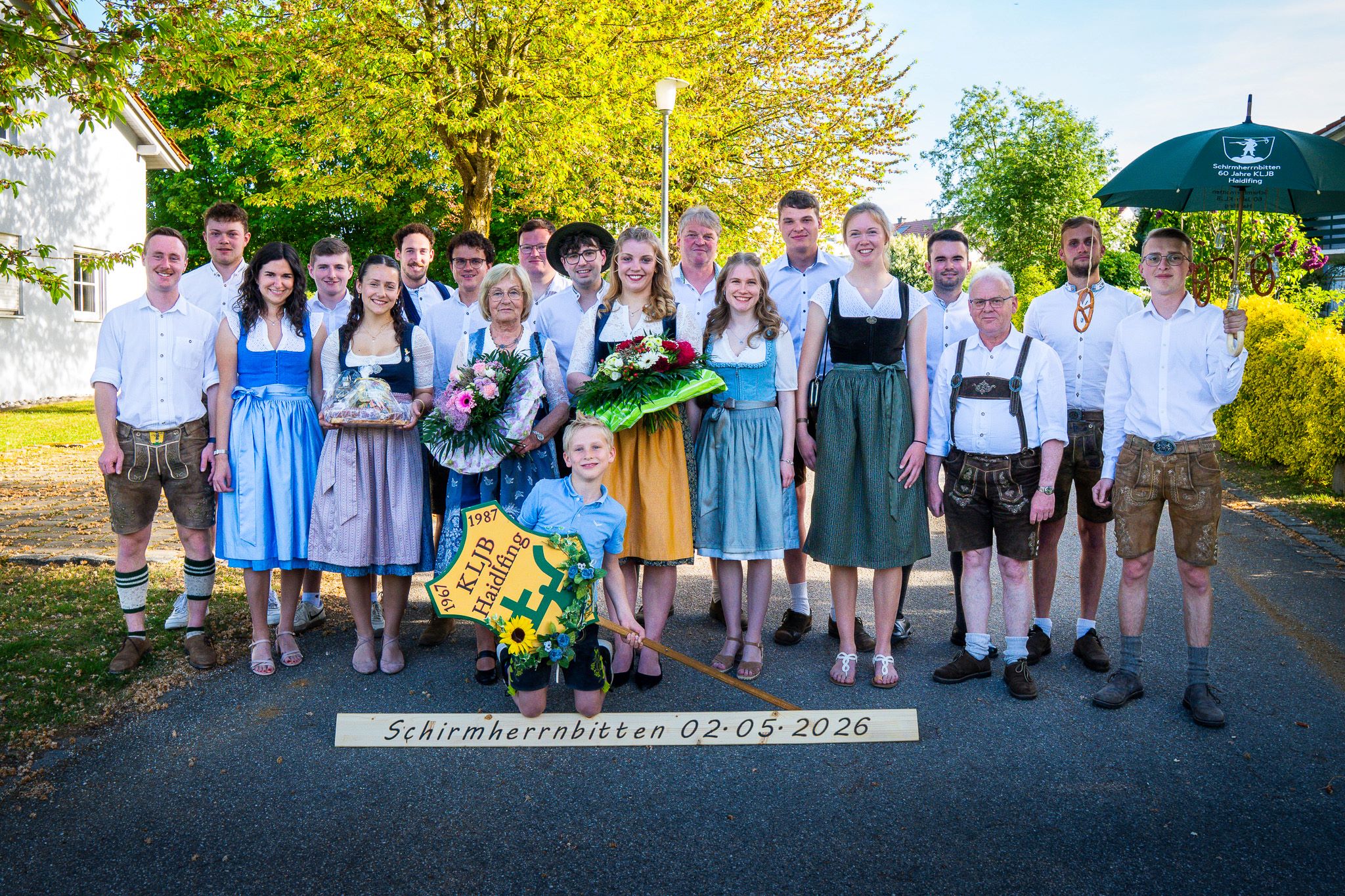 Gruppenfoto Schirmherrenbitten